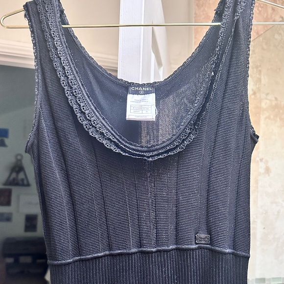 Vintage midi length Chanel Dress - Picture 4 of 8